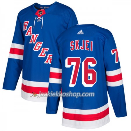 Miehille NHL New York Rangers Pelipaita Brady Skjei 76 Adidas 2017-2018 Royal Authentic